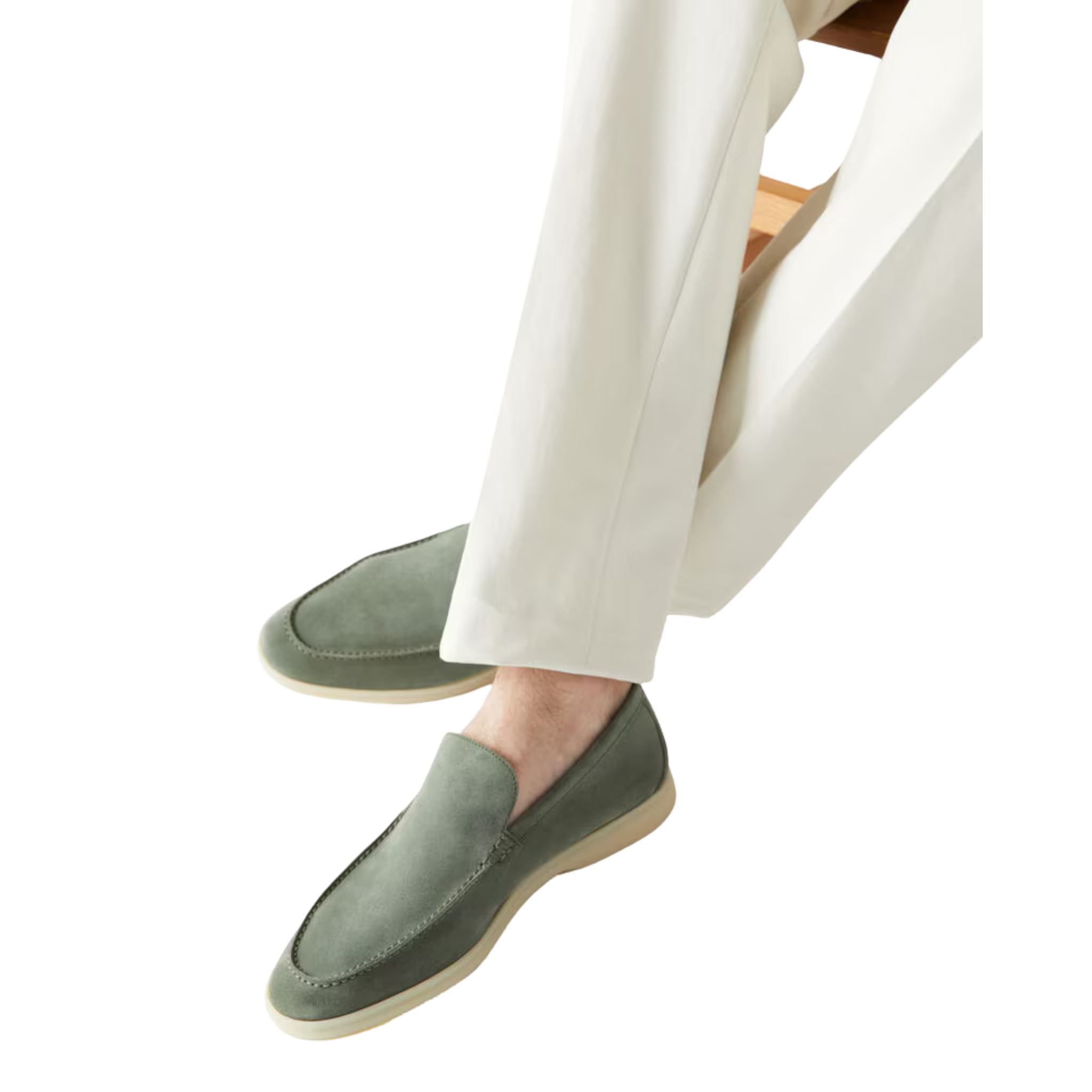 Loro Piana Men's Summer Walk Loafers