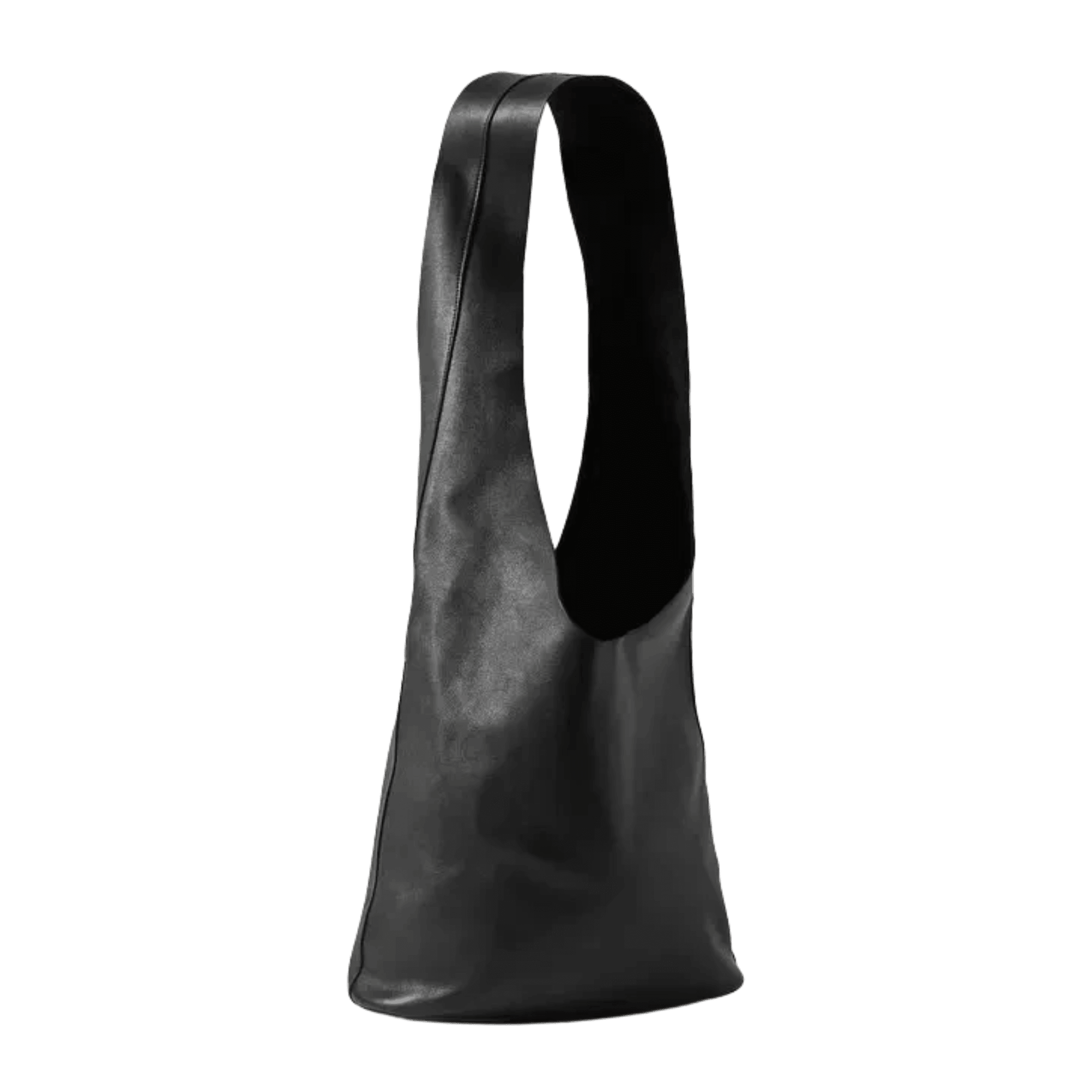 Bolso de hombro de cuero Bindle Three de The Row