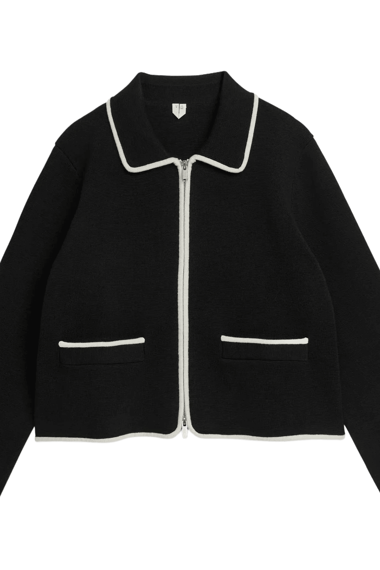 Arket Women's Knitted Zip Cardigan