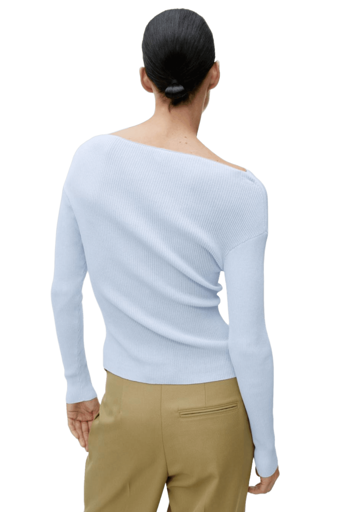 Arket 女式船領羅紋上衣