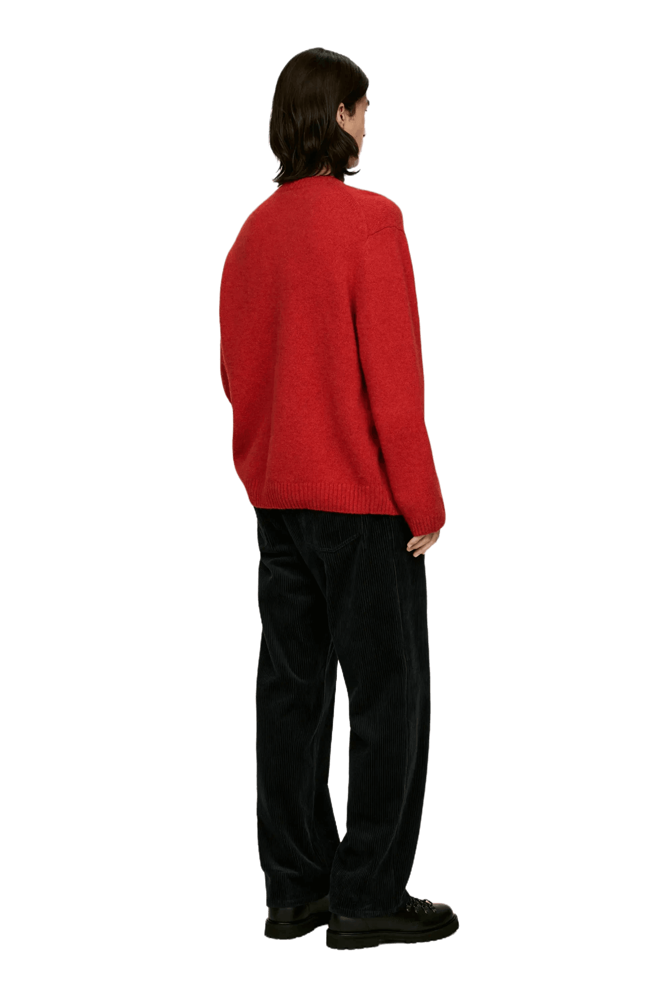 Arket Pull en laine à col rond pour homme