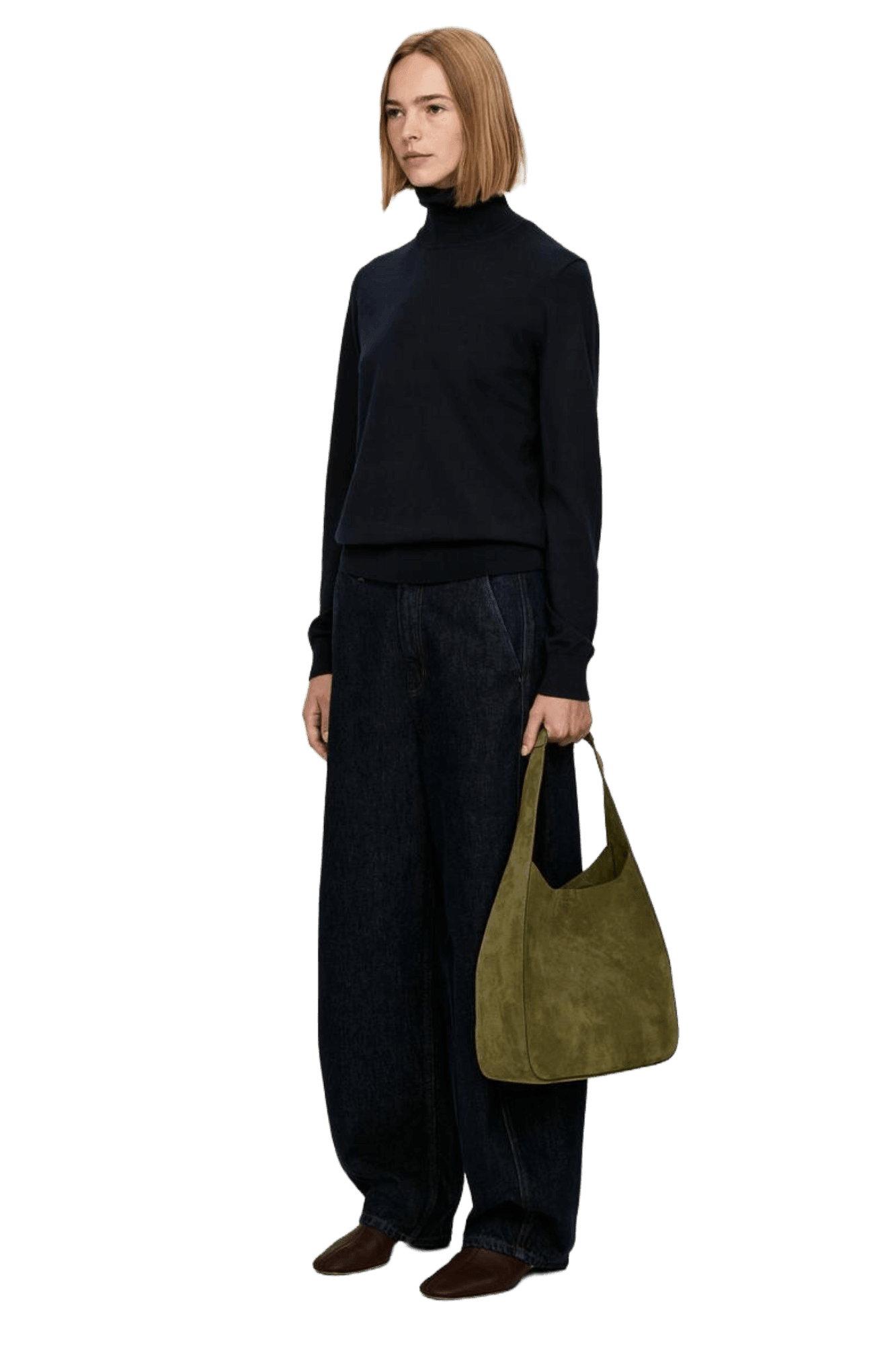 Arket Jersey de merino con cuello vuelto para mujer