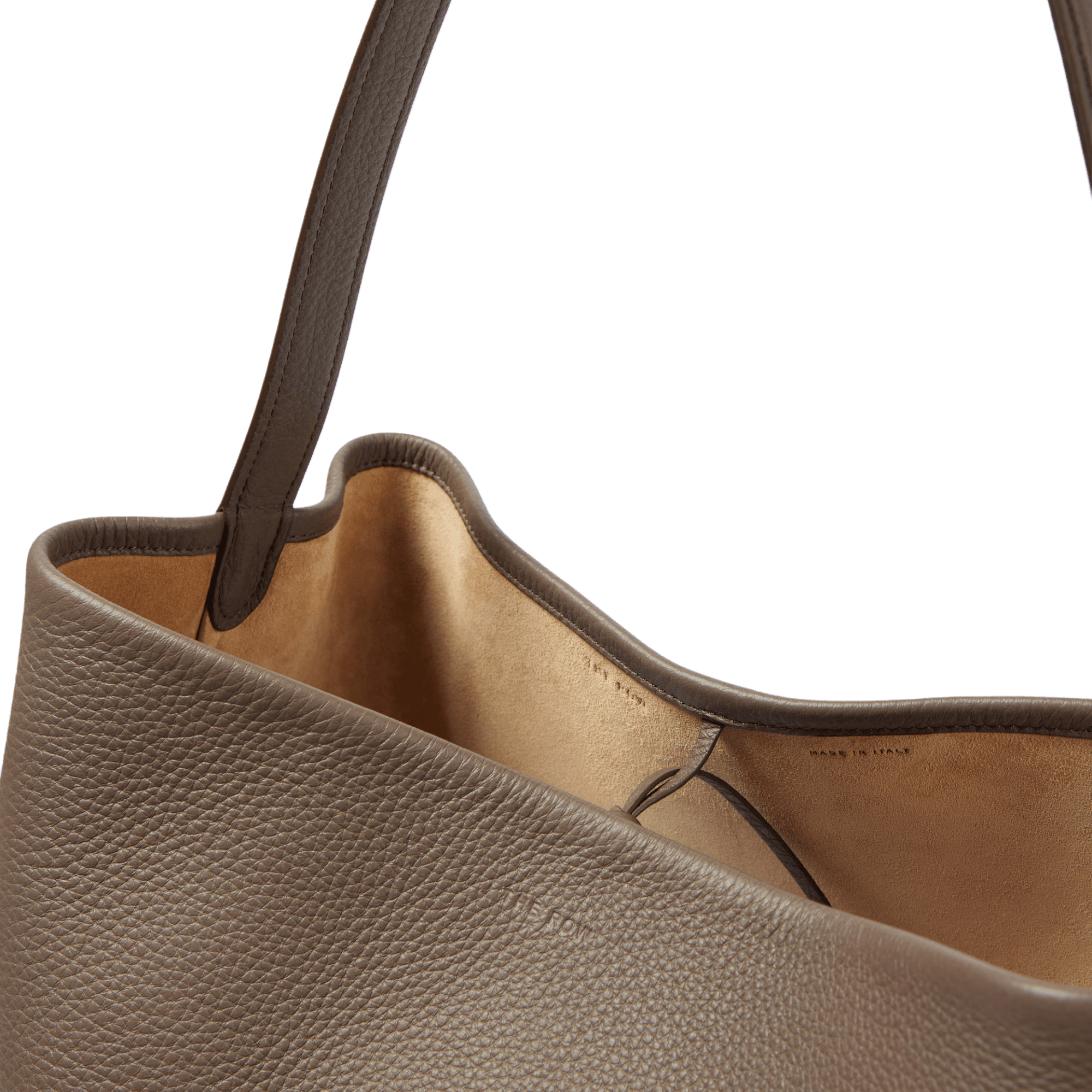 The Row Large N/S Park Tote Bag in Leather
