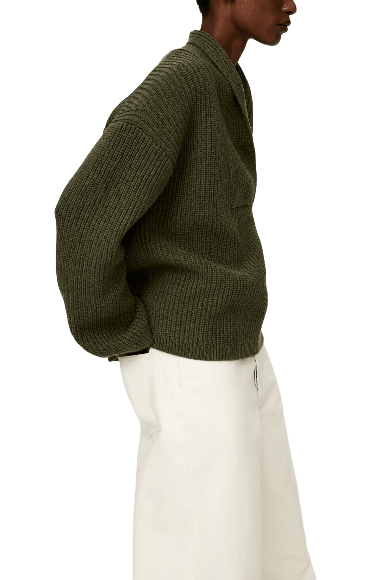 Arket Women's Shawl Collar Jumper