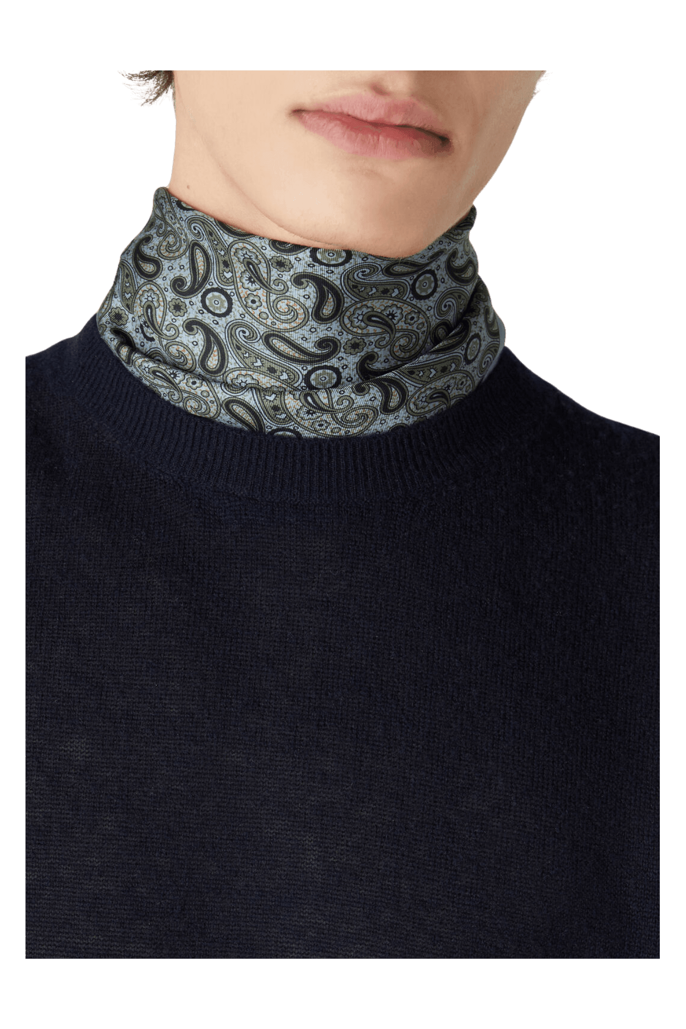 Loro Piana Pull à col rond Camino pour homme