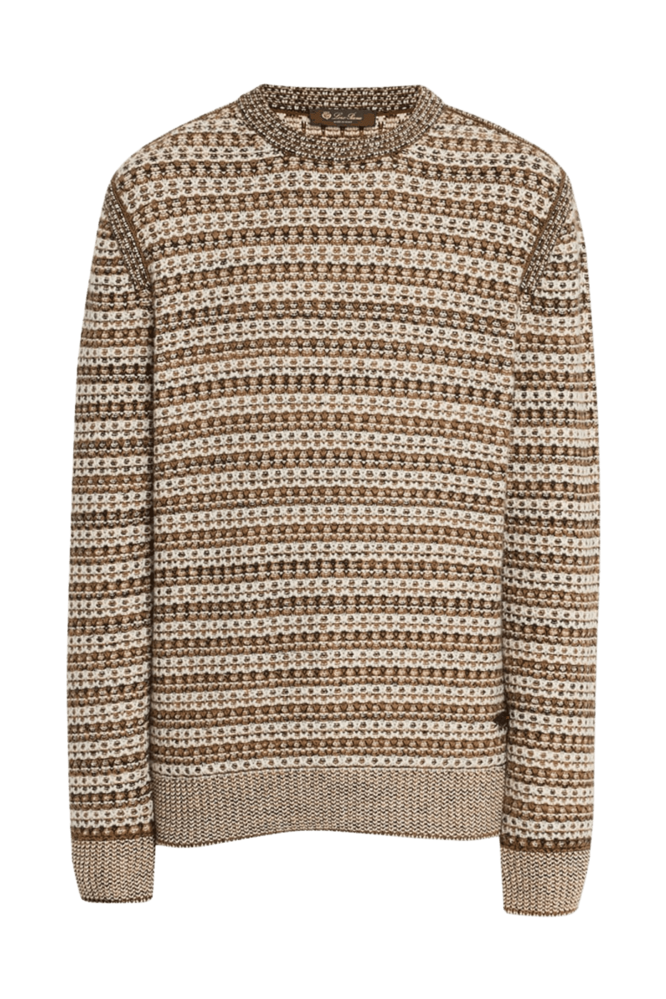 Loro Piana Men's Mancora Cashmere Knit Crewneck Sweater