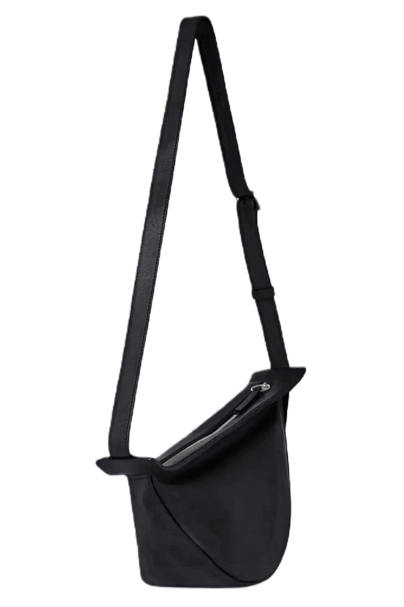 The Row Small Slouchy Banana Bag in Leather
