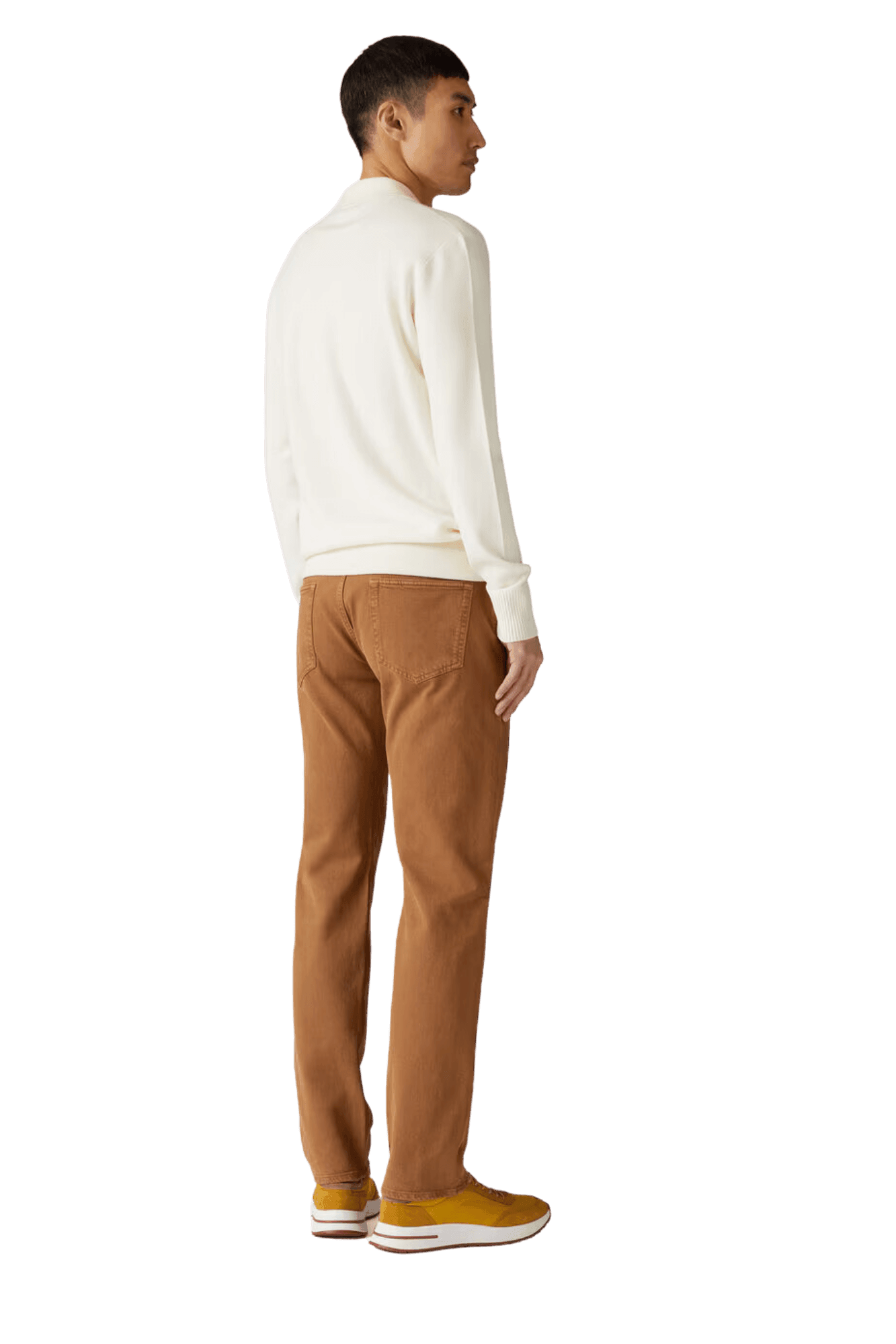 เสื้อโปโลผู้ชายไม่มีกระดุม Loro Piana