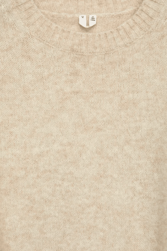 Arket Pull en laine à col rond pour homme